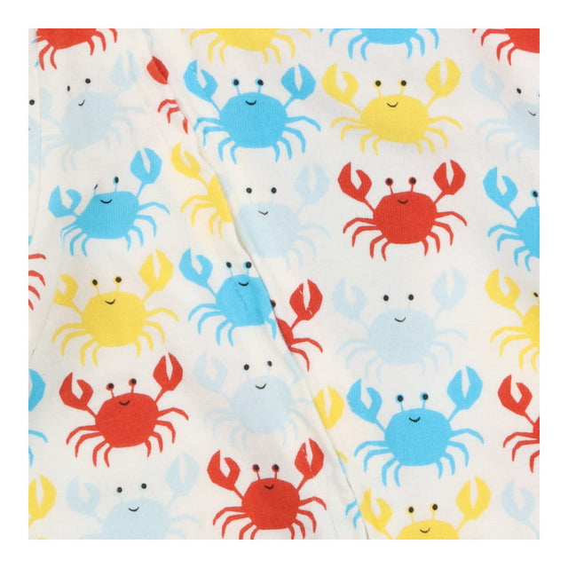 Sleepsuit Zipped Bright Crabs