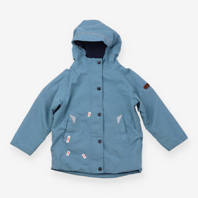 Blue Waterproof Coat 