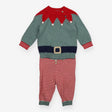 Festive Knitted Outfit Sweater and Legging Elf