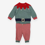 Festive Knitted Outfit Sweater and Legging Elf