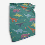 Short Pyjamas Green with Dinosaurs