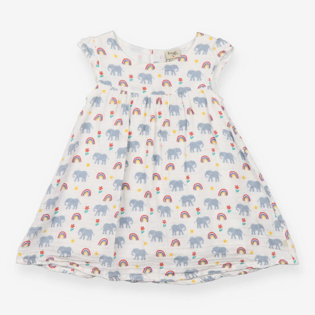 Tunic with Rainbows and Elephants