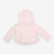 Poncho pink tassels
