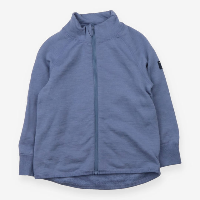 Jacket Merino Wool Terry - Dusky Blue