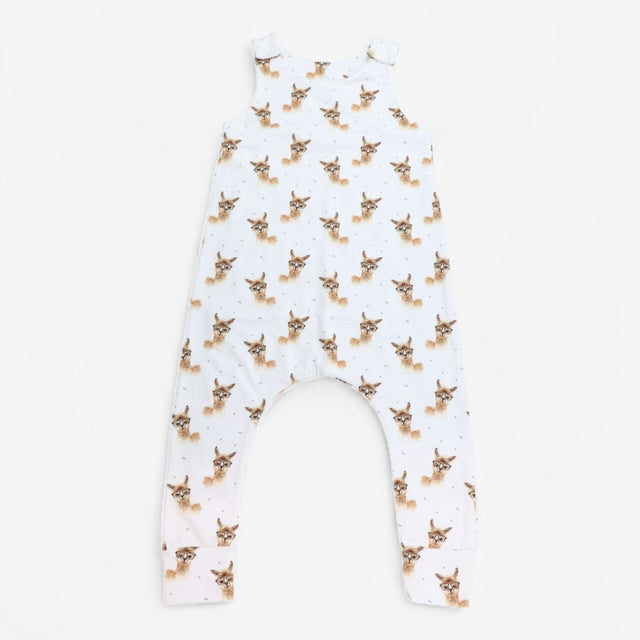 Romper Jersey White Alpaca in Specs