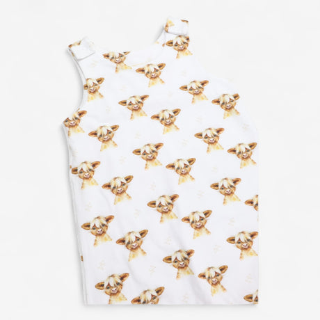 Romper White Hamish Cow