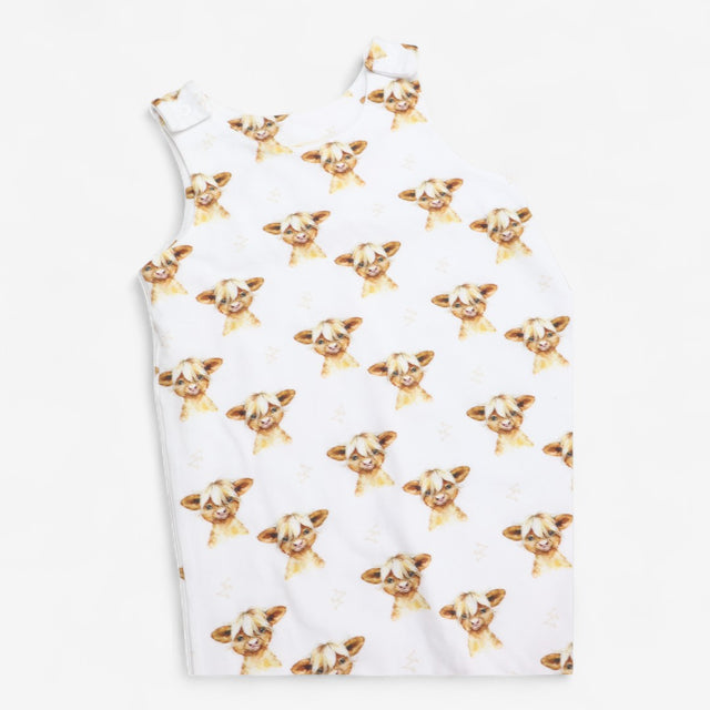 Romper White Hamish Cow
