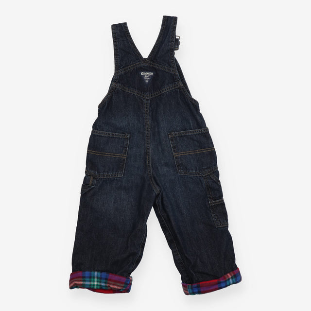 Dungarees Denim with Red, Green and Blue 