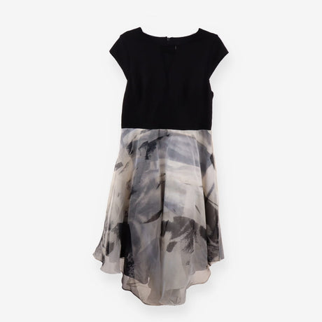 COAST Monochrome Tulle Skirt Jersey Top Cap Sleeve