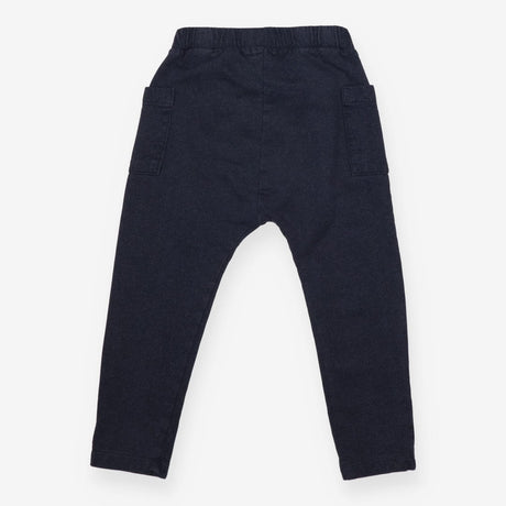 Navy chevron pattern joggers
