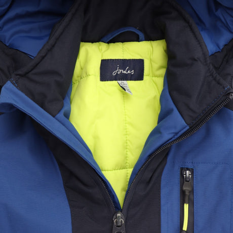 Coat Navy Black and Yellow