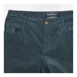 Cord Trousers Fine Needlecord Slim Leg Grey