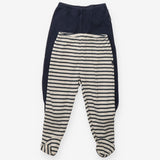 Leggings blue and striped 2pc