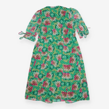 Dress Wrap green watercolour