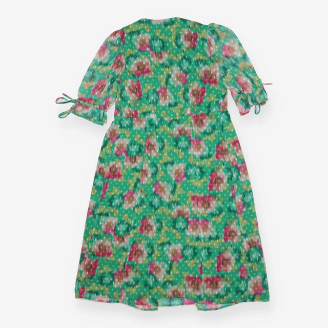 Dress Wrap green watercolour