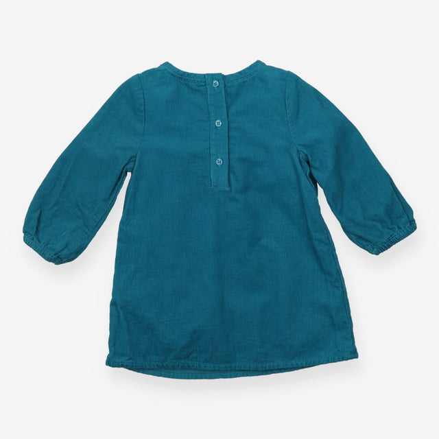 Dress turquoise cord