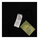 Maternity Nursing Top Black Jersey Roll Neck Long 