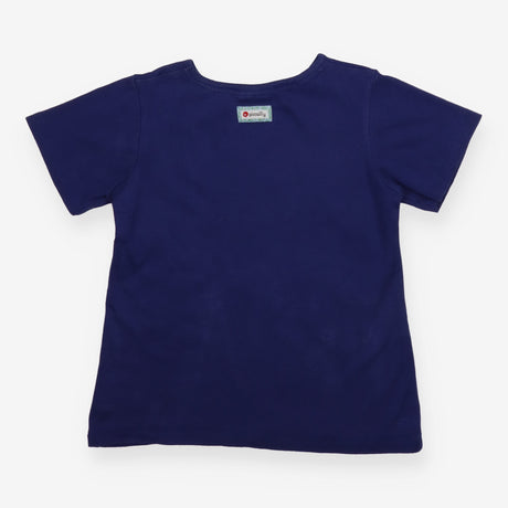 T-Shirt Navy Dinosaur Appliques