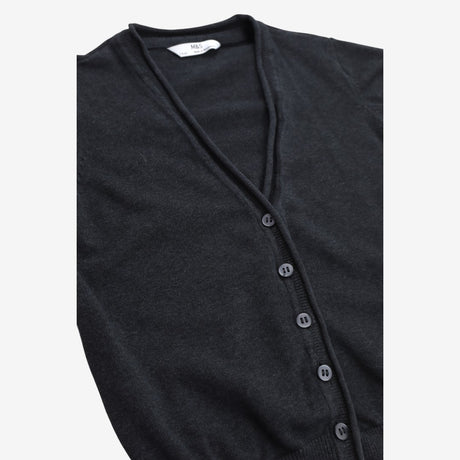 School Cardigan Grey