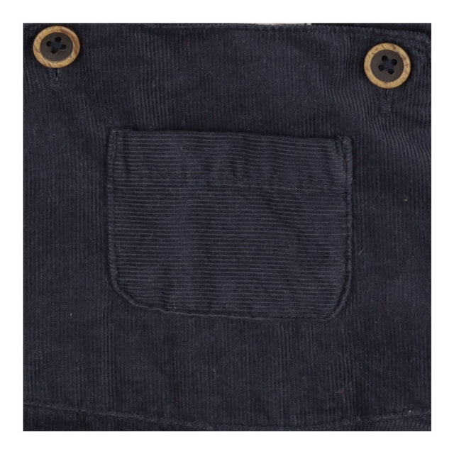 Dungarees Cord Washed Black