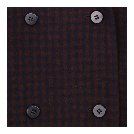 Blazer Rust Navy Check Tailored