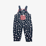 Black and White Spotty Dungarees