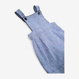 Shortie Dungarees Chambray Blue