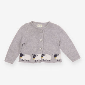 Grey sheep cardigan