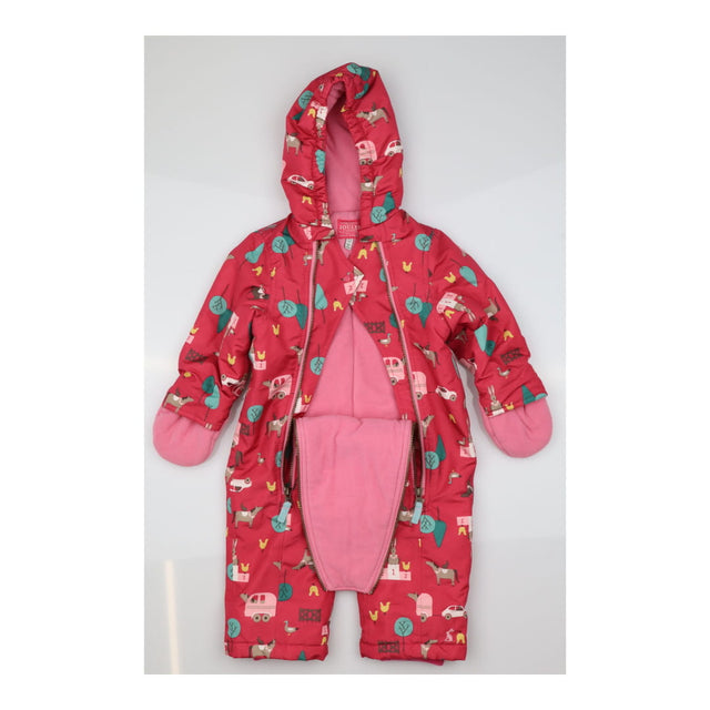 Pink Horses Trailer Lined Puddlesuit