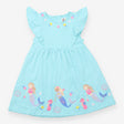 Blue Spotty Mermaids Dress