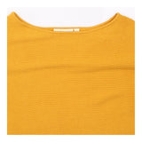 Jumper Mustard Yellow Fine Ribbed Batwing Jumper