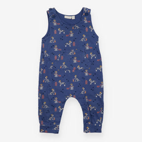 Dungarees jersey blue dalmatian fire extinguisher