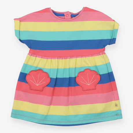 Dress striped shell pockets SS