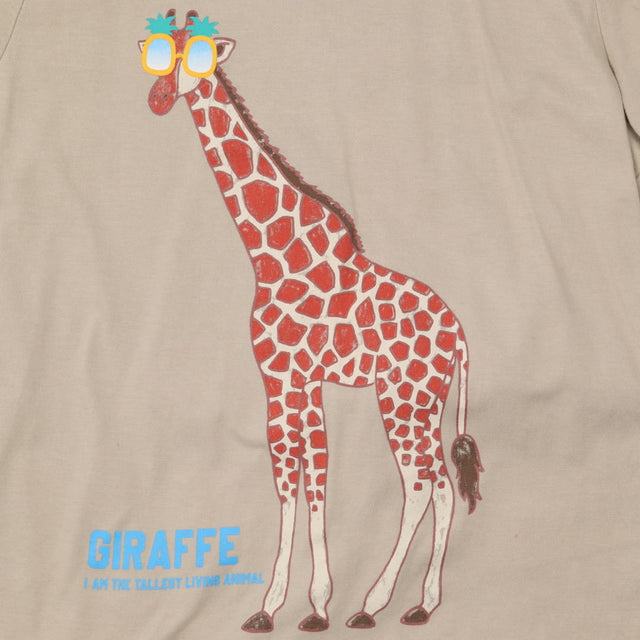 T-shirts Short Sleeve Giraffe and Lion - 2 pack