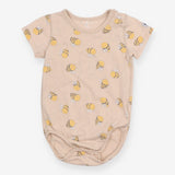 Bodysuit SS brown bees