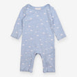 Sleepsuit blue white cloud stars