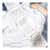 Skinny Jeans Mid Blue Wash Mid Rise Denim