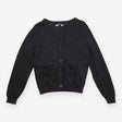 School cardigan grey bow on pockets