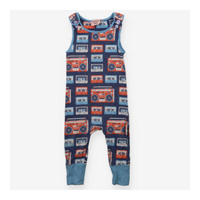 Moromini Summer Dungaree Navy with Cassette Tape P