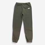 Joggers Khaki Green with Buttons