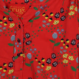 Cranberry acorn maternity tunic