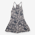 FatFace Navy Cream Paisley Print Racerback Cami Su
