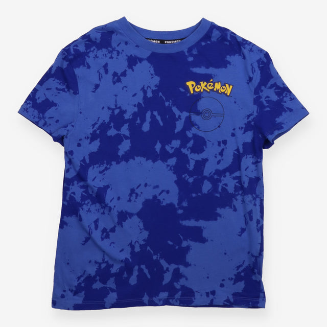Blue tie dye Pokemon t-shirt