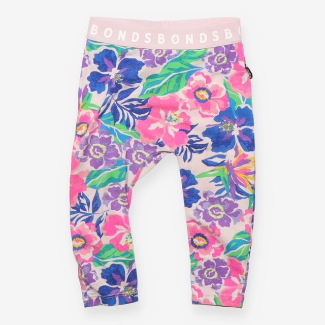 Leggings Purple Floral