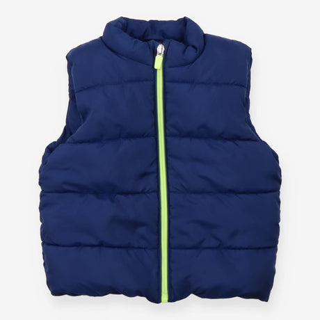 Gilet Puffer Navy with Fleece Lining