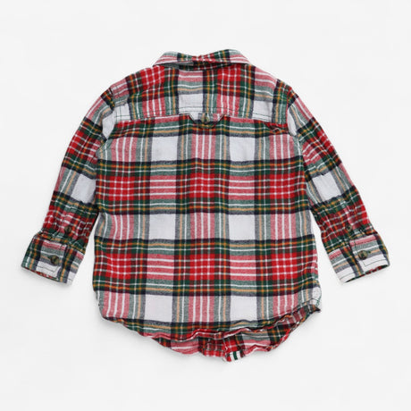 Shirt Plaid Red Tartan
