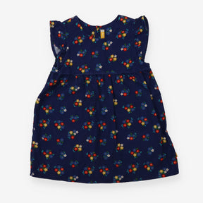 Pinafore navy floral