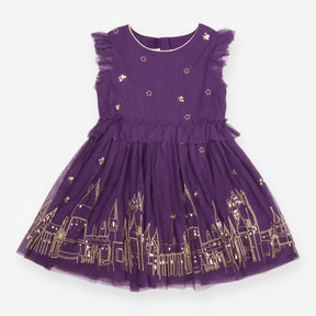 Harry Potter Hogwarts Castle Star Purple Tulle Dre