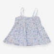 Strappy Top Blue Floral 
