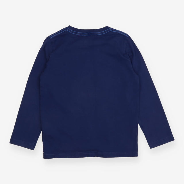 Blue Pirate Ship Long Sleeve